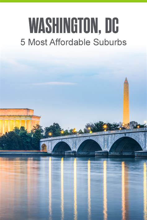 most affordable suburban dc area
